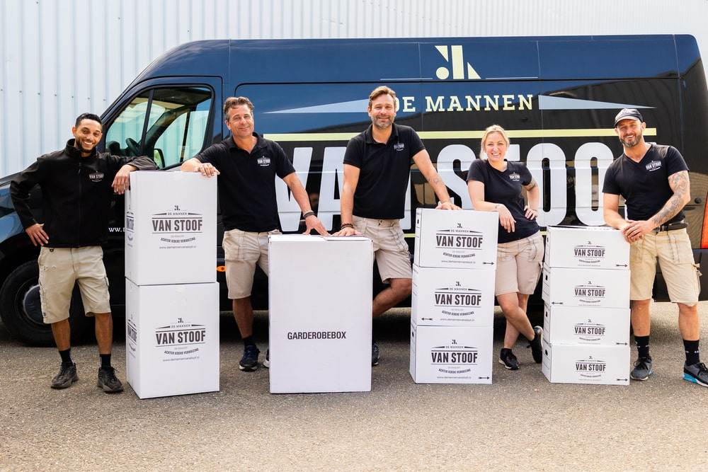 de mannen van stoof verhuizer